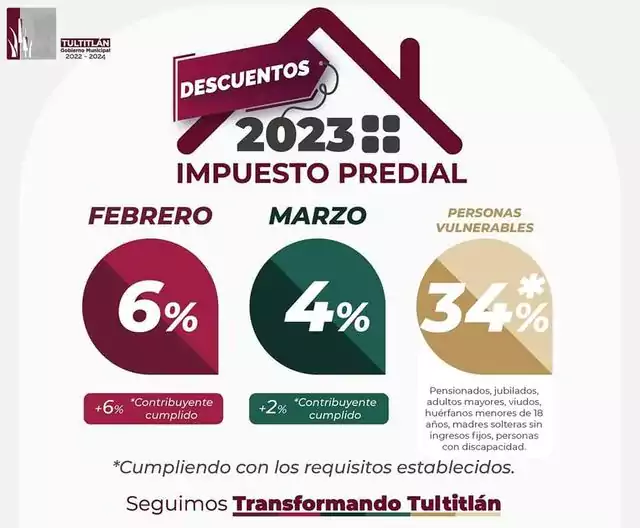 1676228318 ¡¡APROVECHA el descuento de Impuesto Predial 2023 de FEBRERO jpg