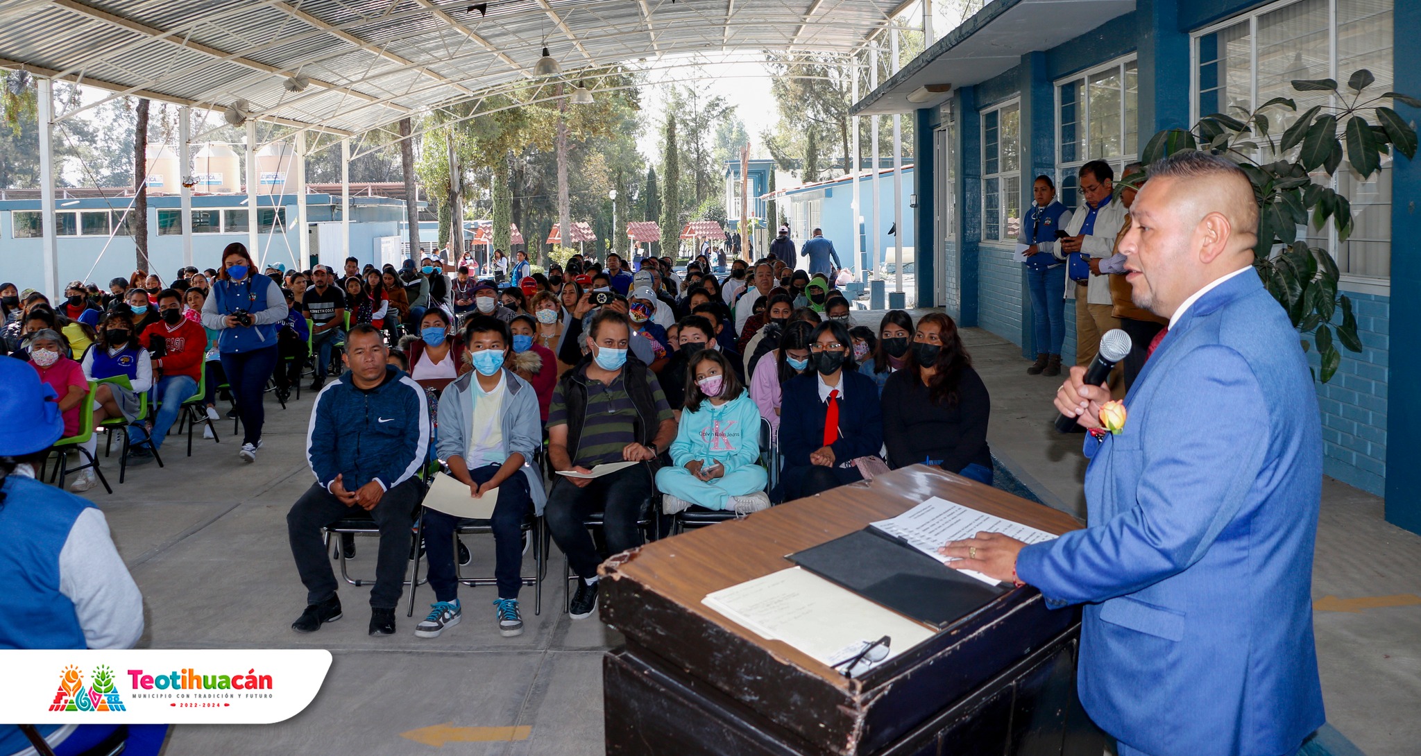 1676377185 287 La Escuela Normal de Teotihuacan fue sede para la entrega