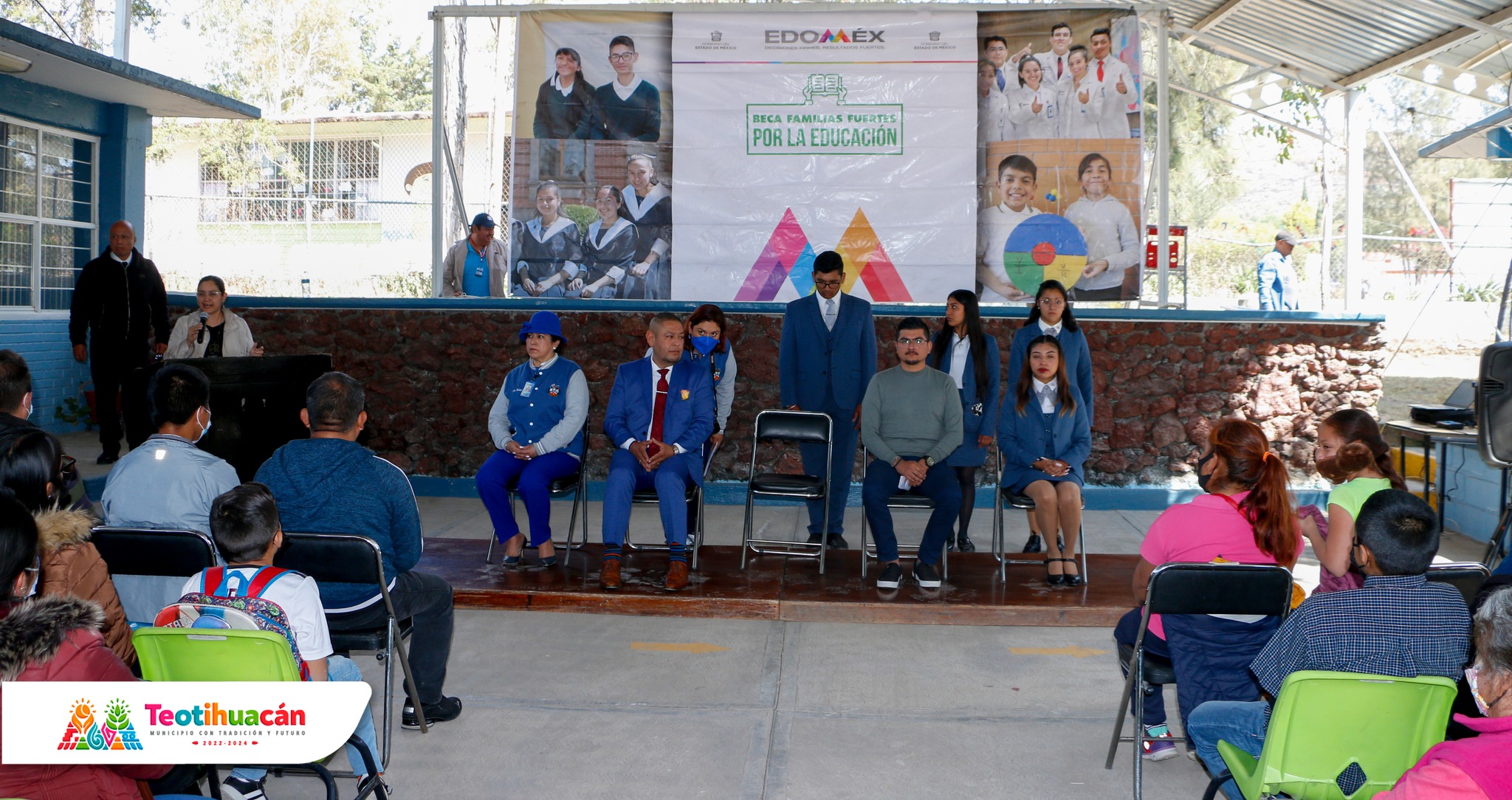 1676377185 478 La Escuela Normal de Teotihuacan fue sede para la entrega