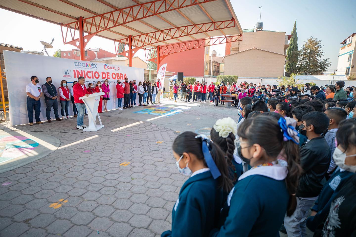 1676379464 199 ¡UnaObraEnCadaEscuela llego a la primaria Coatcalli Hoy iniciamos la construcc