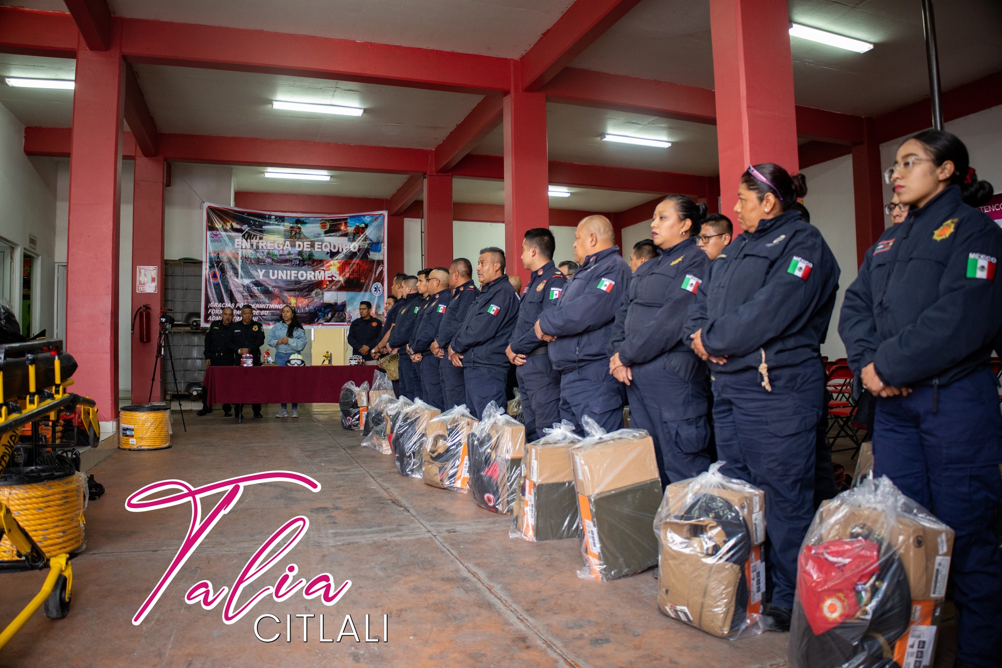 1676379837 635 Entrega de uniformes y equipo a la Coordinacion Municipal de