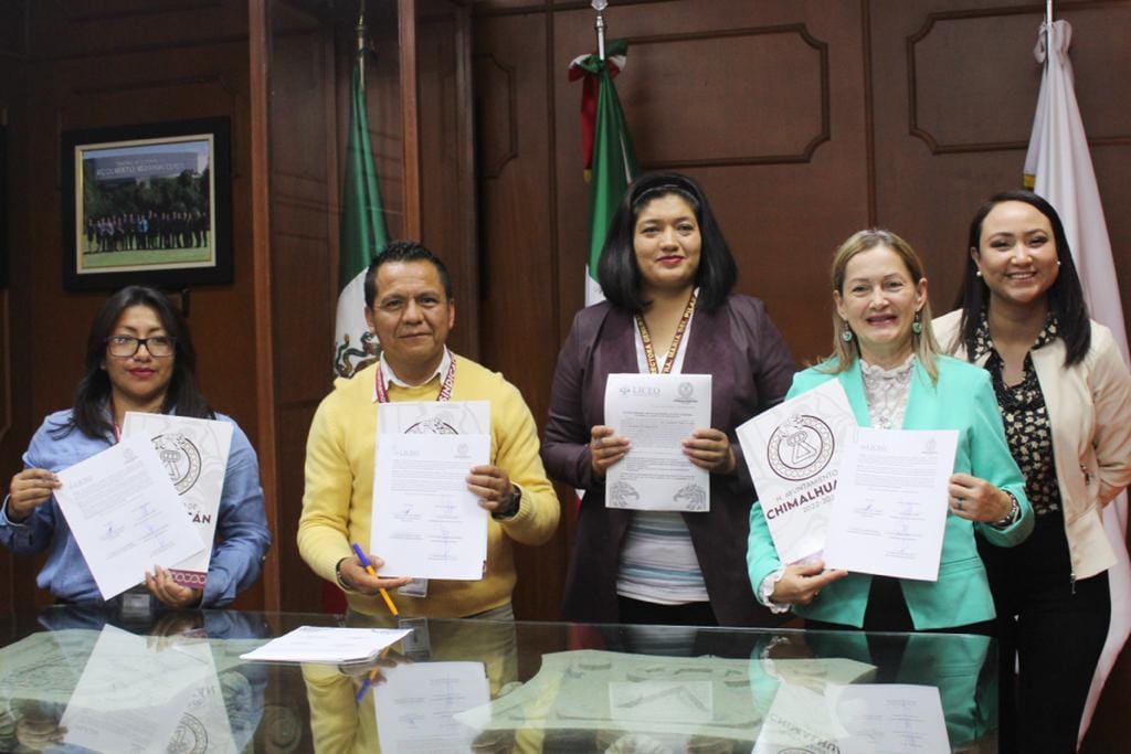 1676584062 998 GOBIERNO DE CHIMALHUACAN FIRMA CONVENIO CON UNIVERSIDAD