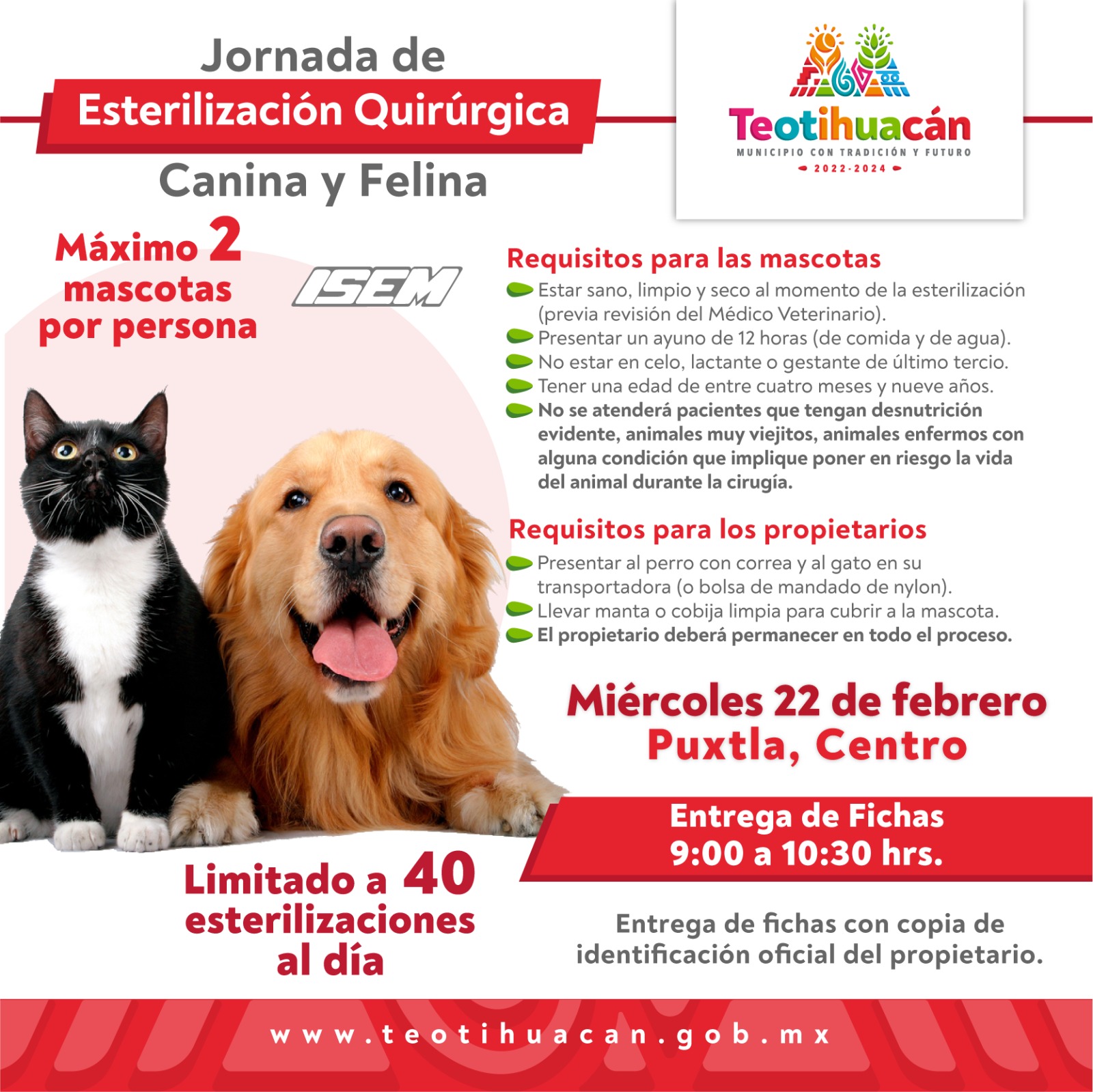 1676640156 192 Atencion propietarios de mascotas Esterilizar es un acto de amor