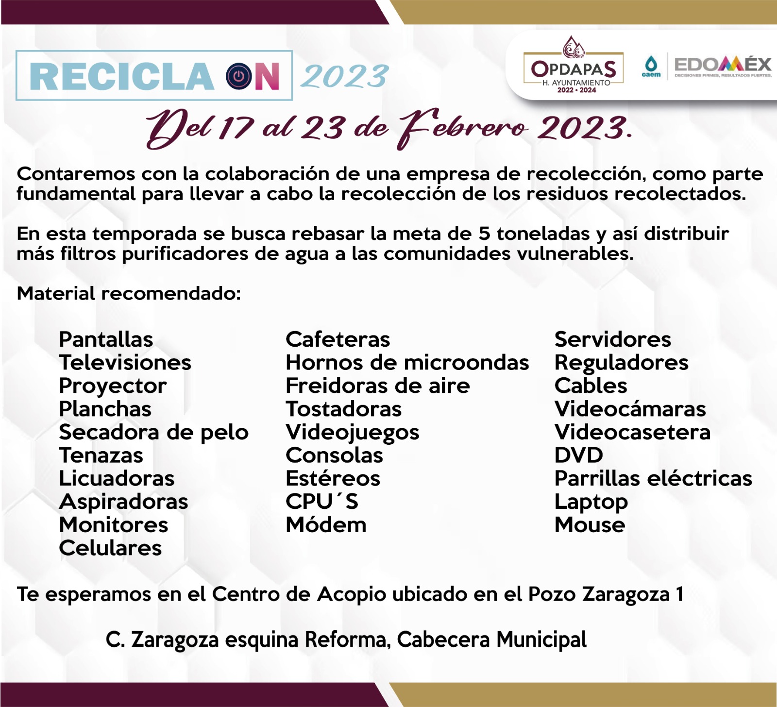 1676723305 974 Te invitamos a participar en el reciclaton 2023 donde donde