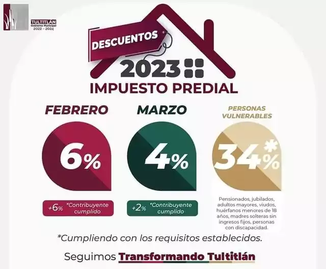 1676748600 ¡¡APROVECHA el descuento de Impuesto Predial 2023 de FEBRERO jpg