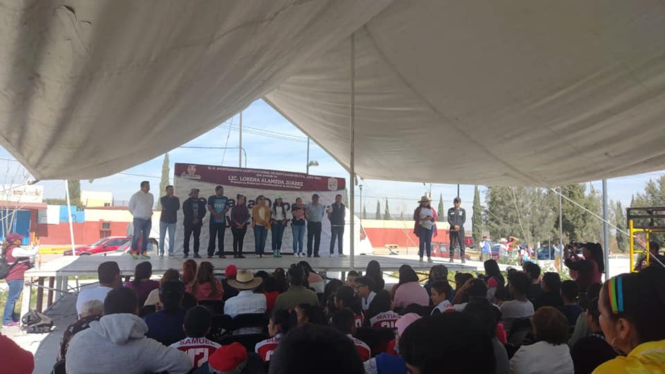 1676919468 871 ¡¡¡JORNADA DEPORTIVA Y CULTURAL EN SANTA INES INAUGURACION DE CANCHAS