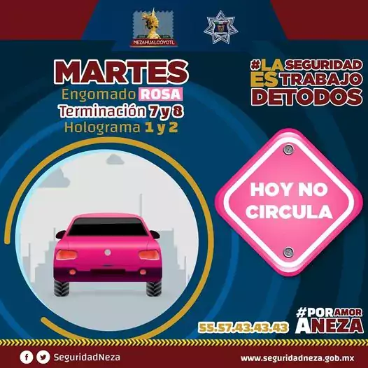 1676987321 Hoy Martes aplica el programa HoyNoCircula a vehiculos con engomado jpg