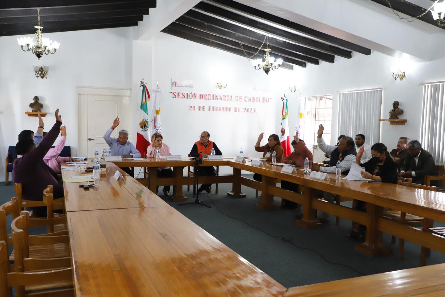 1677068867 607 Esta tarde hemos realizado la Sesion de Cabildo correspondiente a