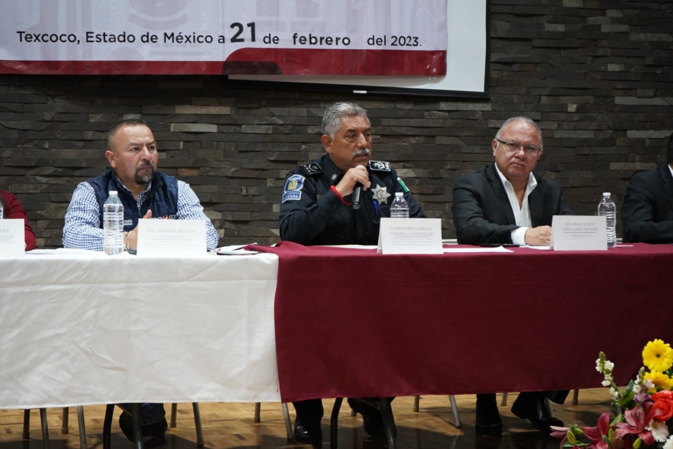 1677081694 869 Miembros del Ayuntamiento de Texcoco y otras instancias de seguridad