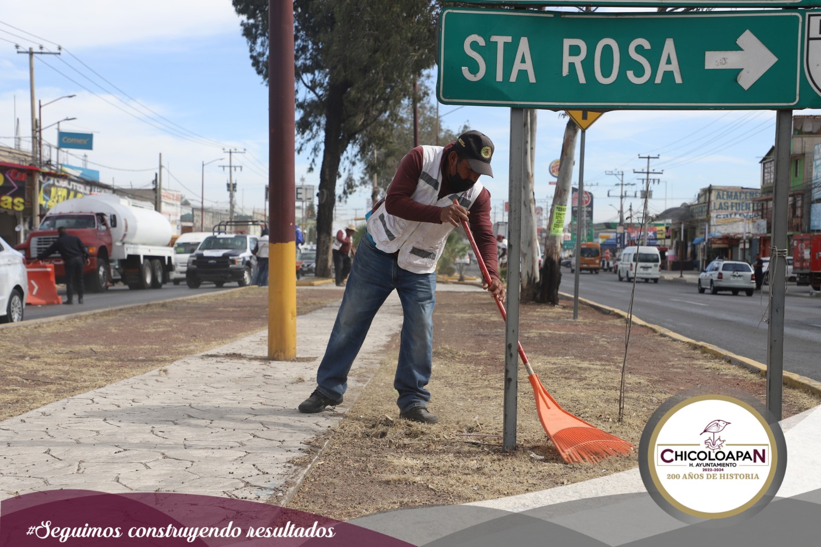 La Dirección de Servicios Públicos han estado realizando el mantenimiento,  reco - Estado de México