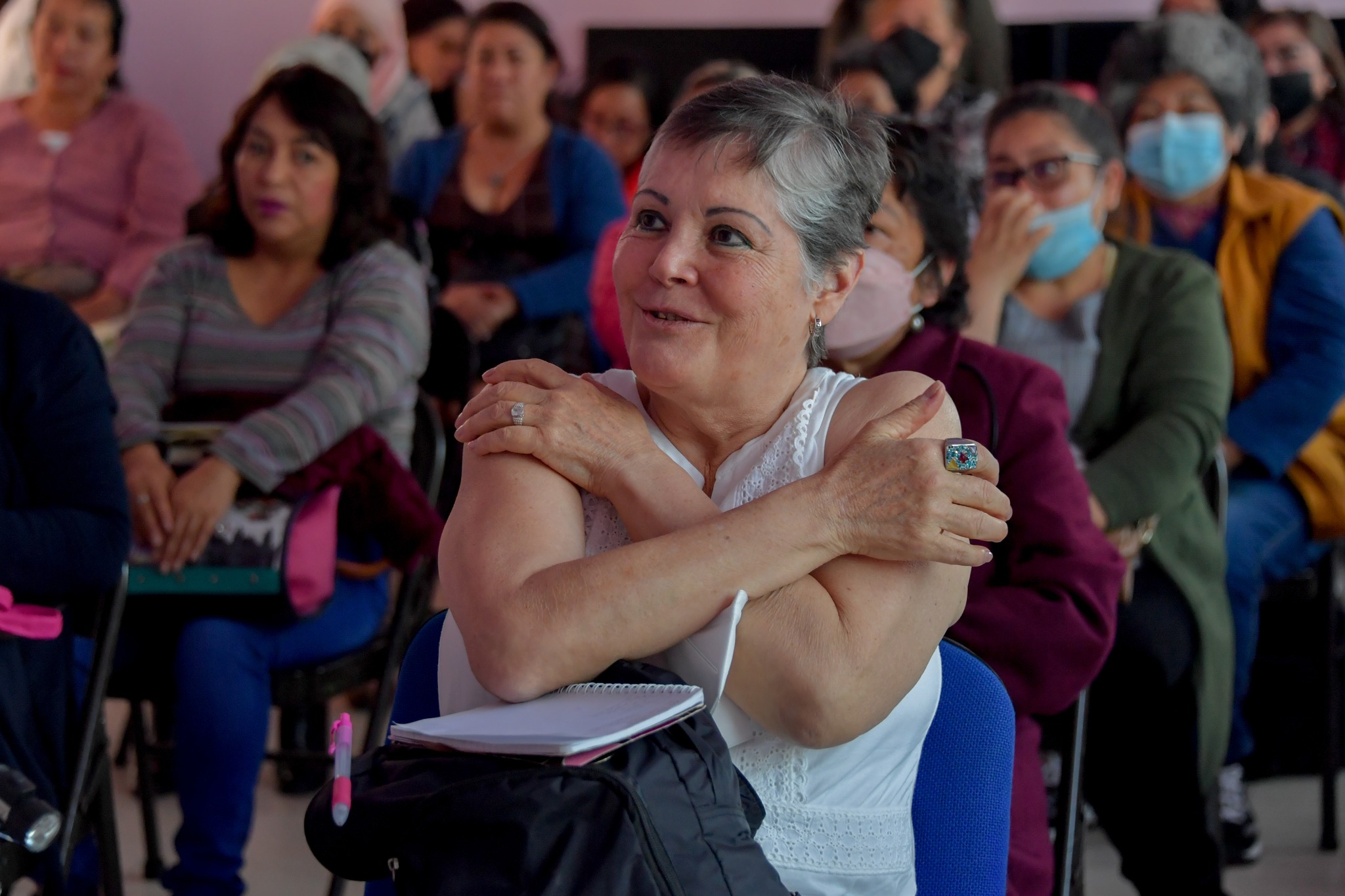 1677180919 639 Mujeres atizapenses acudieron al taller de La tanatologia y el