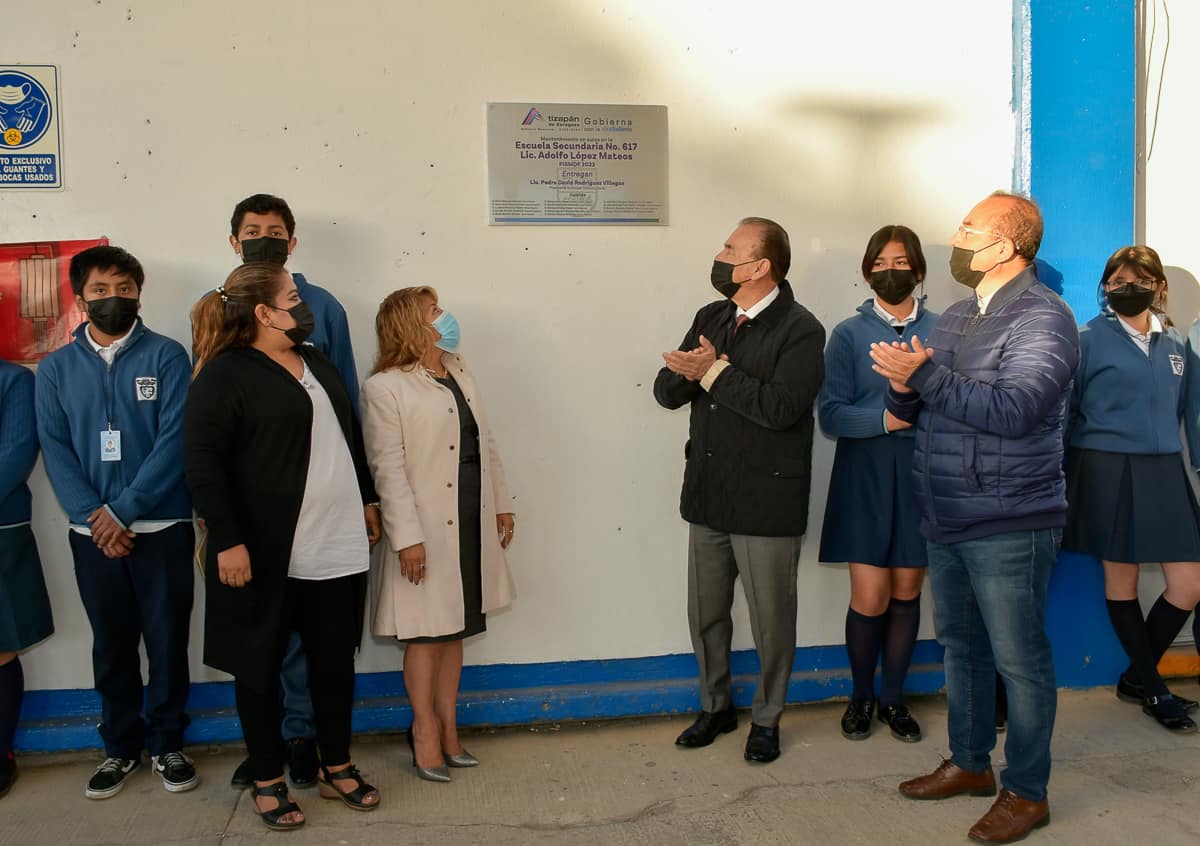 1677253258 720 Fue inaugurado el mantenimiento de aulas de la Escuela Secundaria