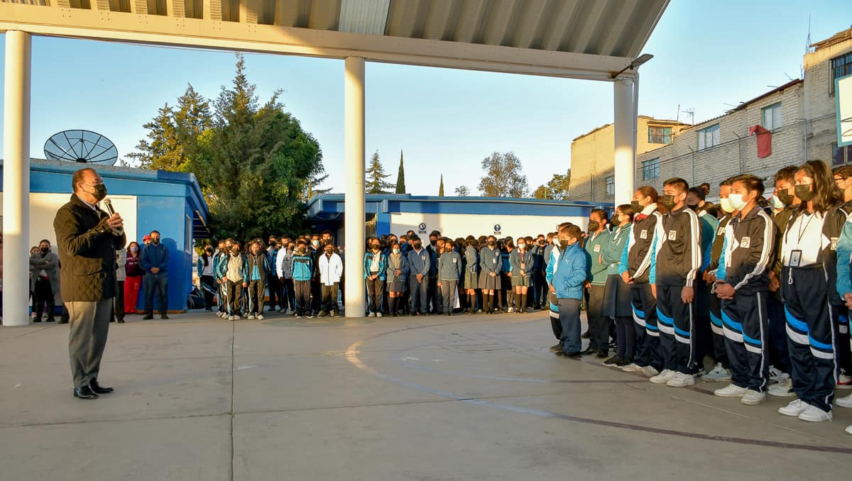 1677253258 741 Fue inaugurado el mantenimiento de aulas de la Escuela Secundaria