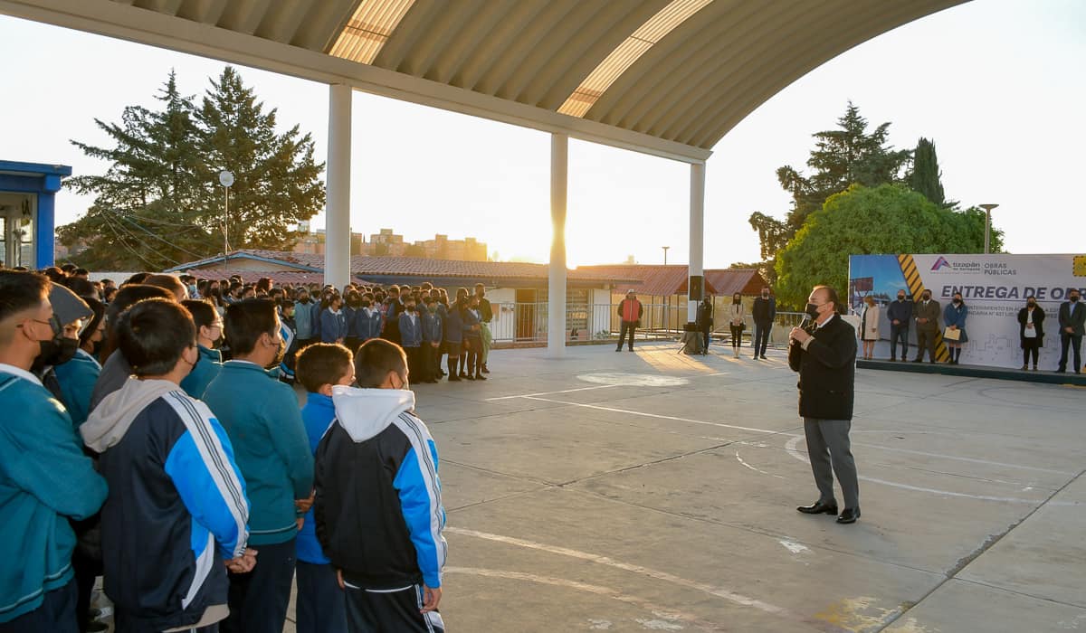 1677253259 970 Fue inaugurado el mantenimiento de aulas de la Escuela Secundaria