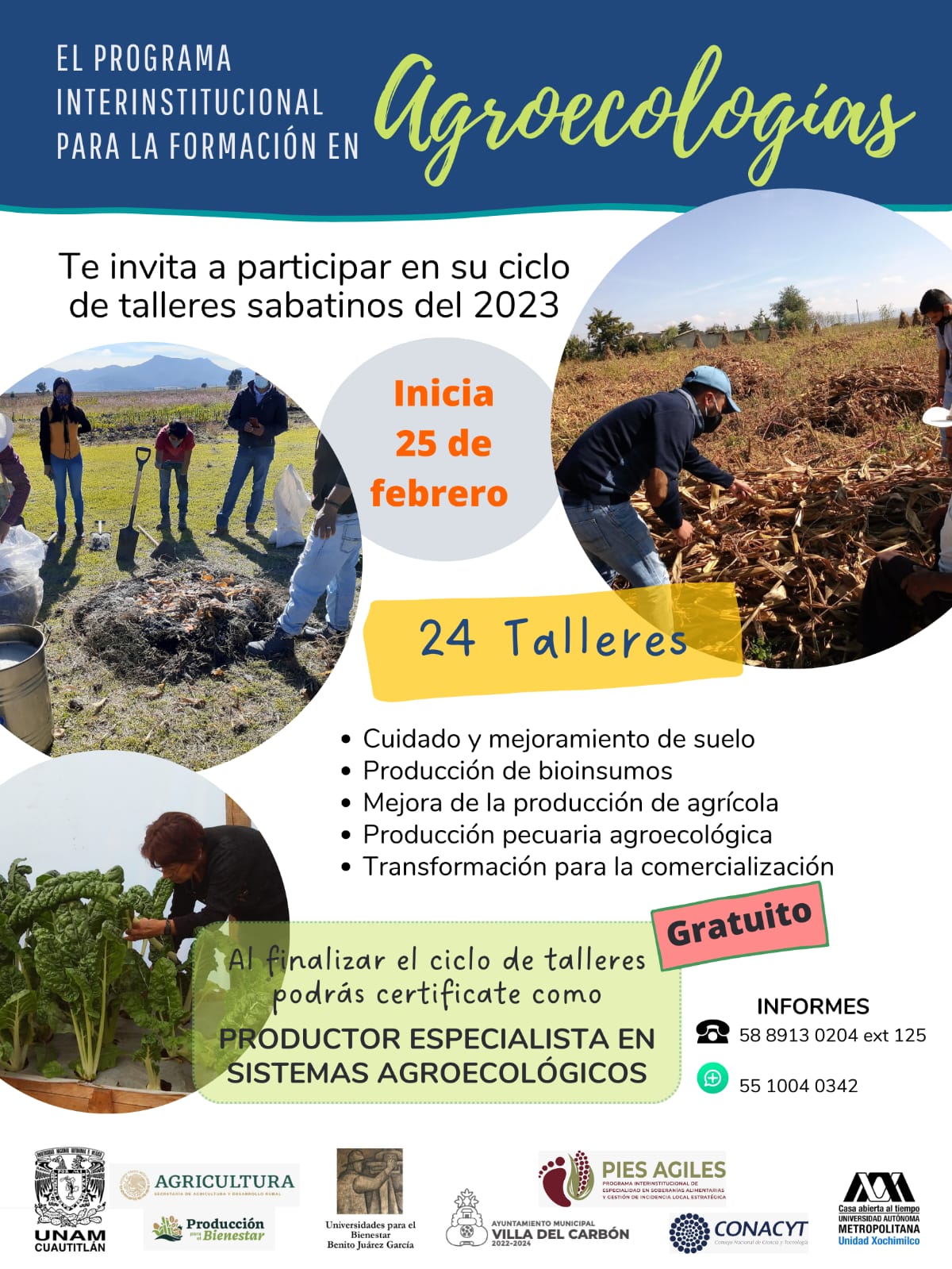 1677257693 486 Participa en los talleres Agroecologicos que la Direccion de proyecto