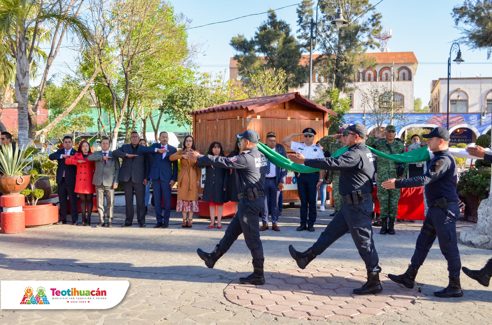 1677258006 163 En conmemoracion del Dia de la Bandera Nacional Mexicana los