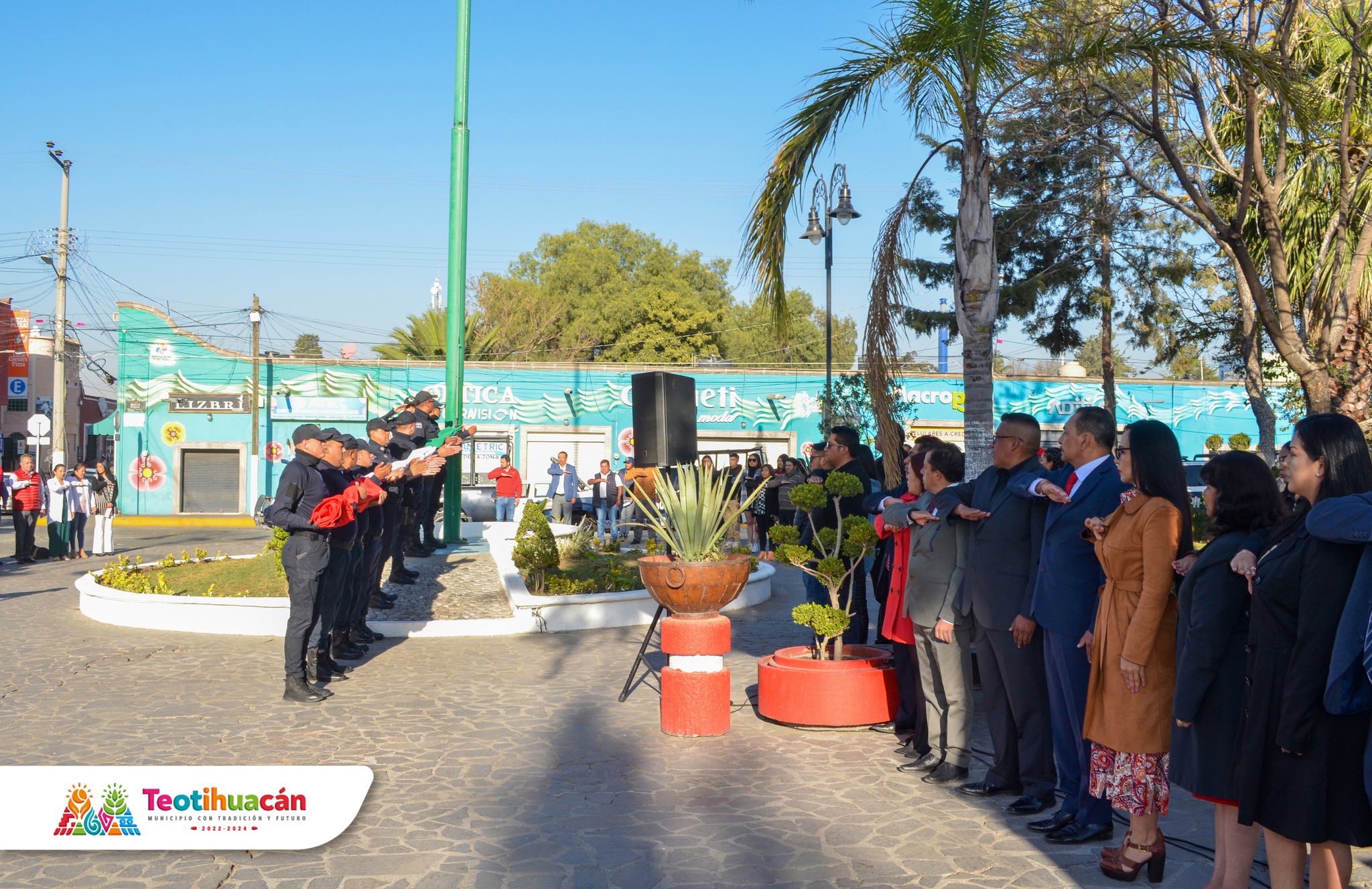 1677258006 328 En conmemoracion del Dia de la Bandera Nacional Mexicana los