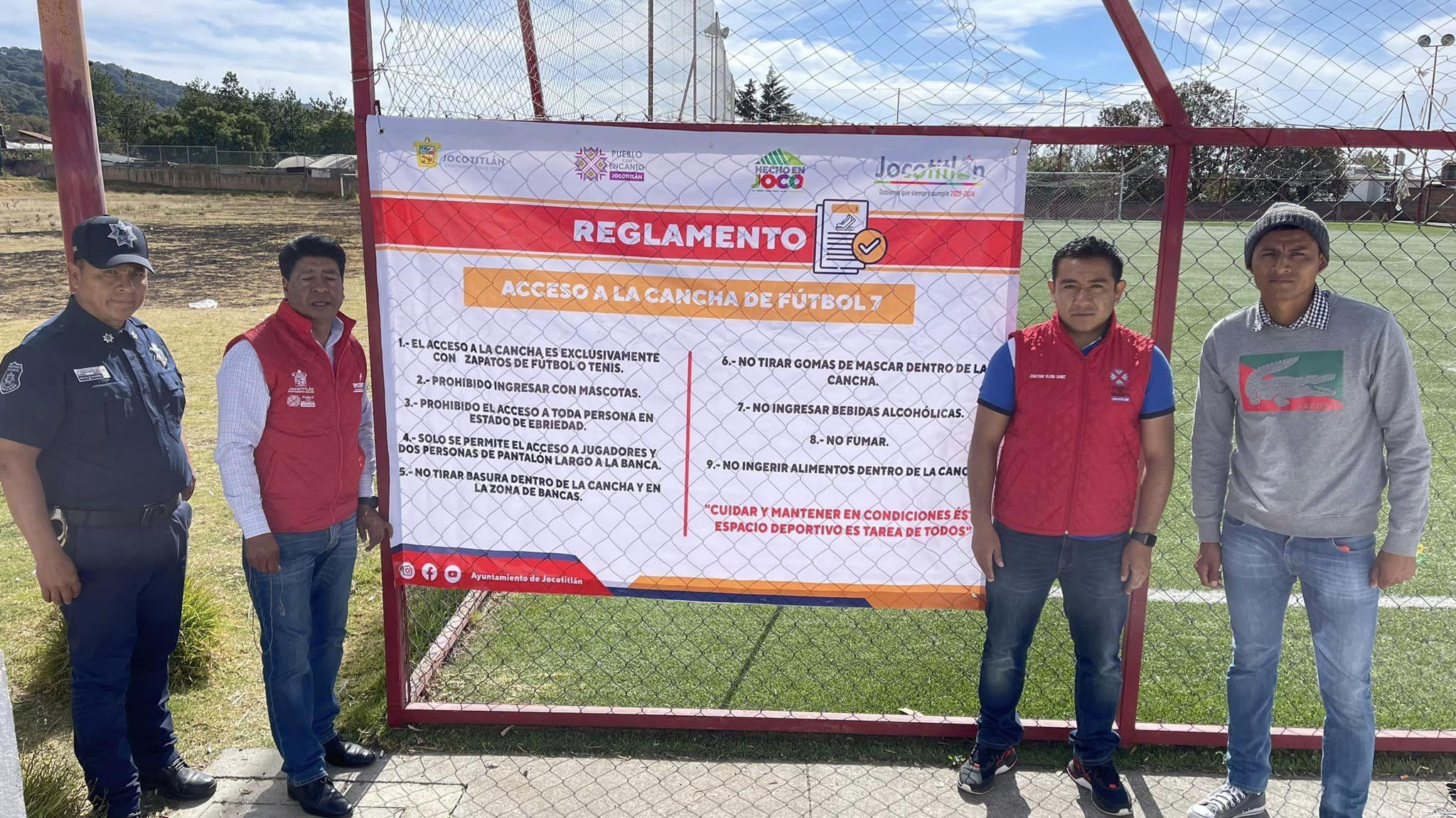 1677259203 458 Los invitamos a cuidar y mantener los espacios publicos deportivos