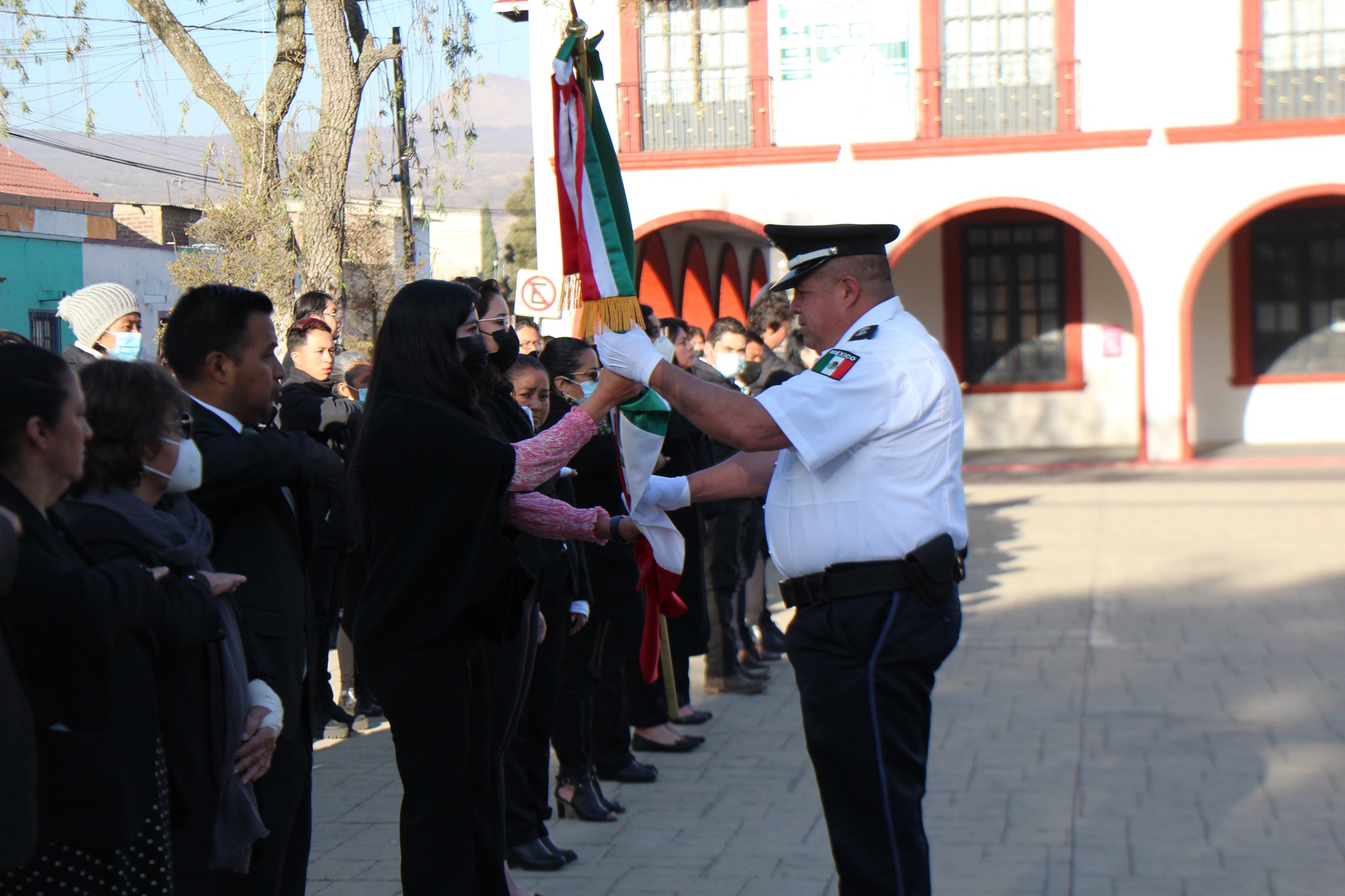 1677330351 91 Como parte del conmemorar dia de la bandera se realizaron