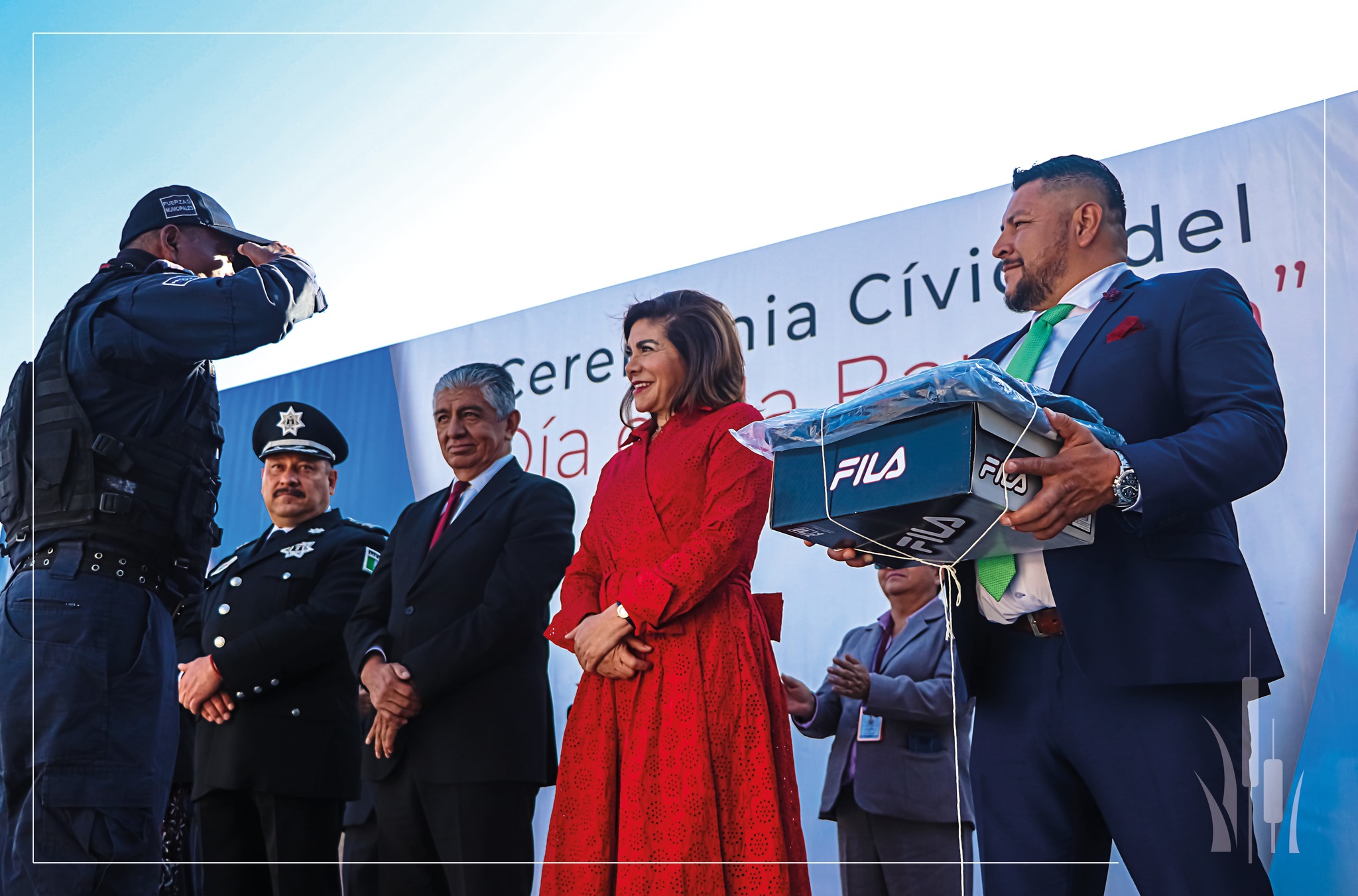 1677341693 609 Durante la Ceremonia Civica del Dia de la Bandera La