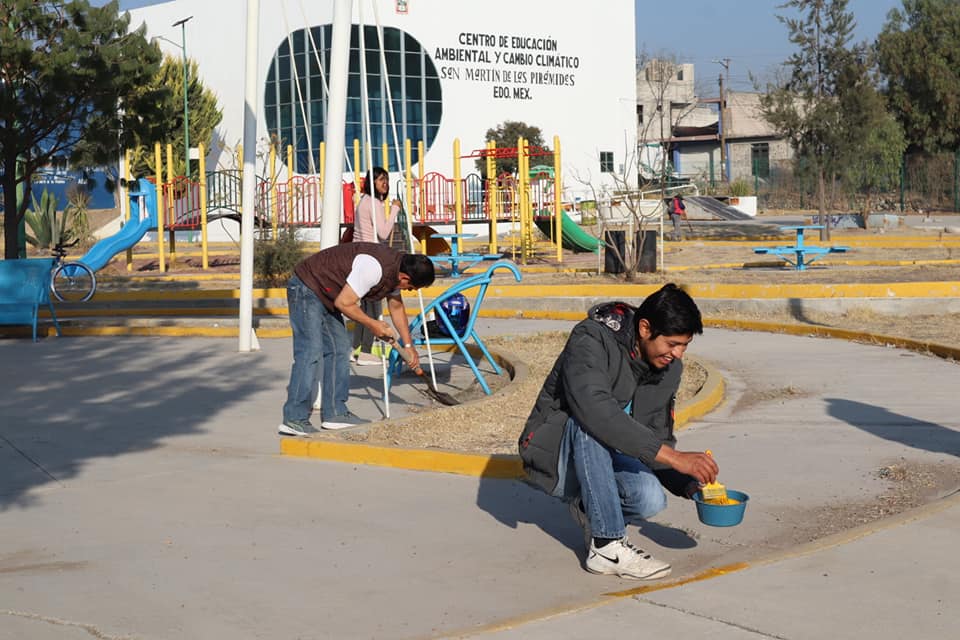 1677352977 Hoy estamos trabajando en el Plaza Estado de Mexico para