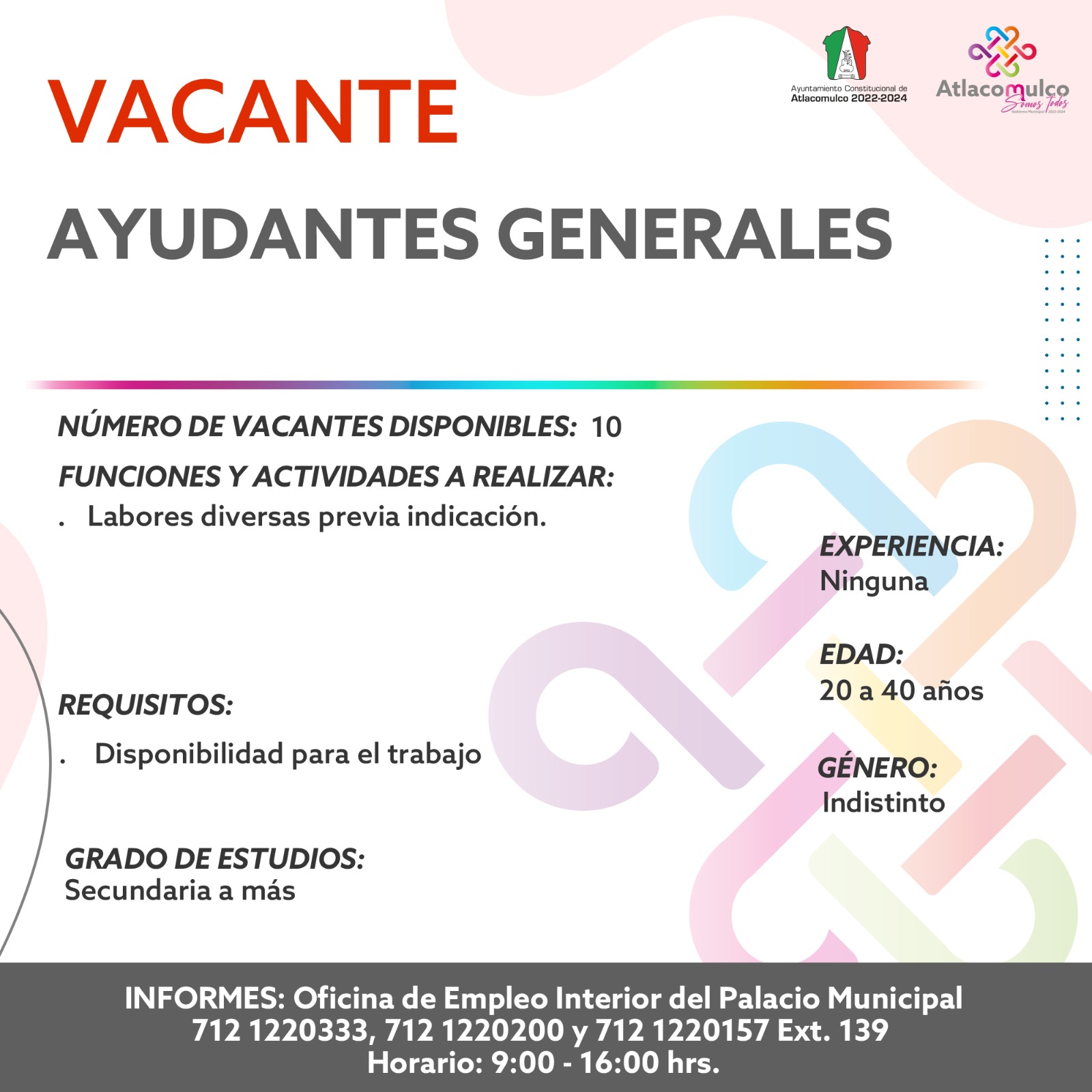 1677516419 114 ¡Te compartimos las vacantes de empleo correspondientes a esta semana