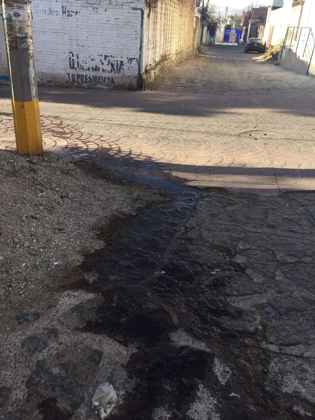 1677523375 30 Se reporta fuga de agua potable en linea de abastecimiento