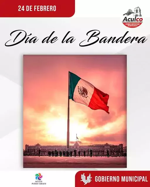 24 de febrero dia de la Bandera Nacional Mexicana jpg