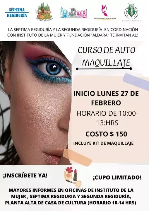 27 de Febrero CURSO DE AUTO MAQUILLAJE jpg