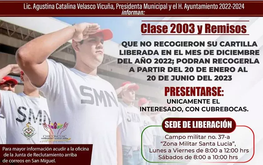 A TODOS LOS JOVENES DE LA CLASE 2003 Y REMISOS jpg