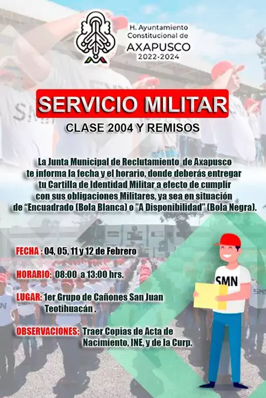 ATENCION 04 05 11 y 12 de Febrero La Junta jpg