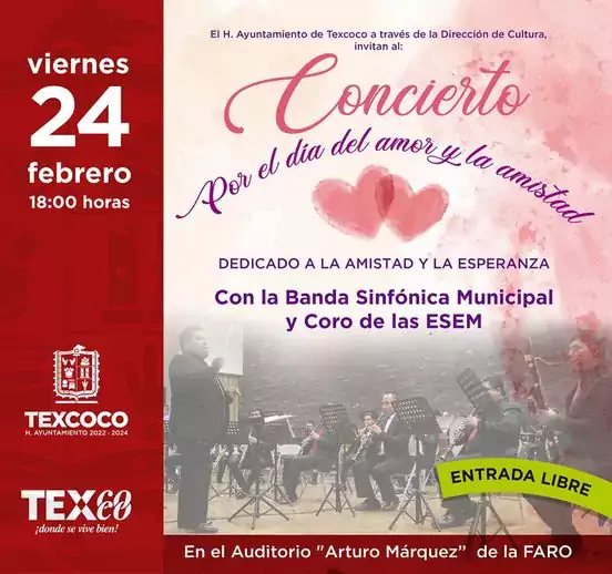 Asiste al Concierto por el Dia del Amor y la jpg