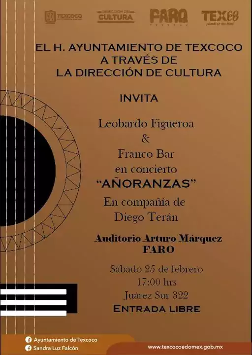 Asiste al concierto Anoranzas que se realizara en FAROTexcoco por jpg