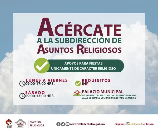 AsuntosReligiosos Vecin@ integrante de una comunidad religiosa te invito jpg