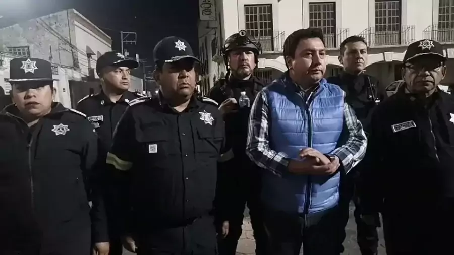 Ayer se dio inicio a los operativos nocturnos de seguridad jpg