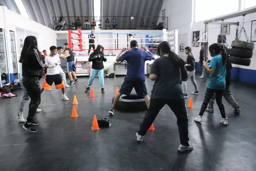 Buen miercoles mi gente ¿que tal una clase de box jpg