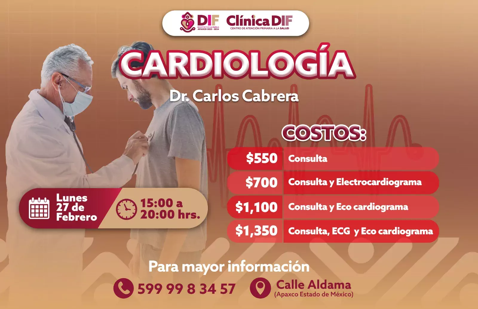 CARDIOLOGIA GINECOLOGIA OFTALMOLOGIA DETECCION OPORTUNA DE CANCER CERVICO UTE jpg