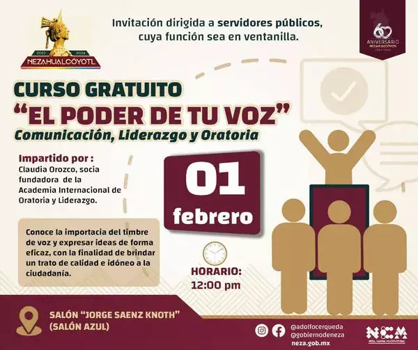 Capacitacion El Gobierno Municipal te invita al curso gratuito jpg