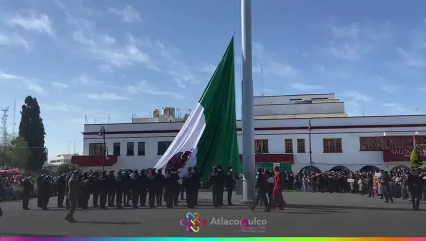 Conmemoramos el Dia de la Bandera de Mexico simbolo de jpg