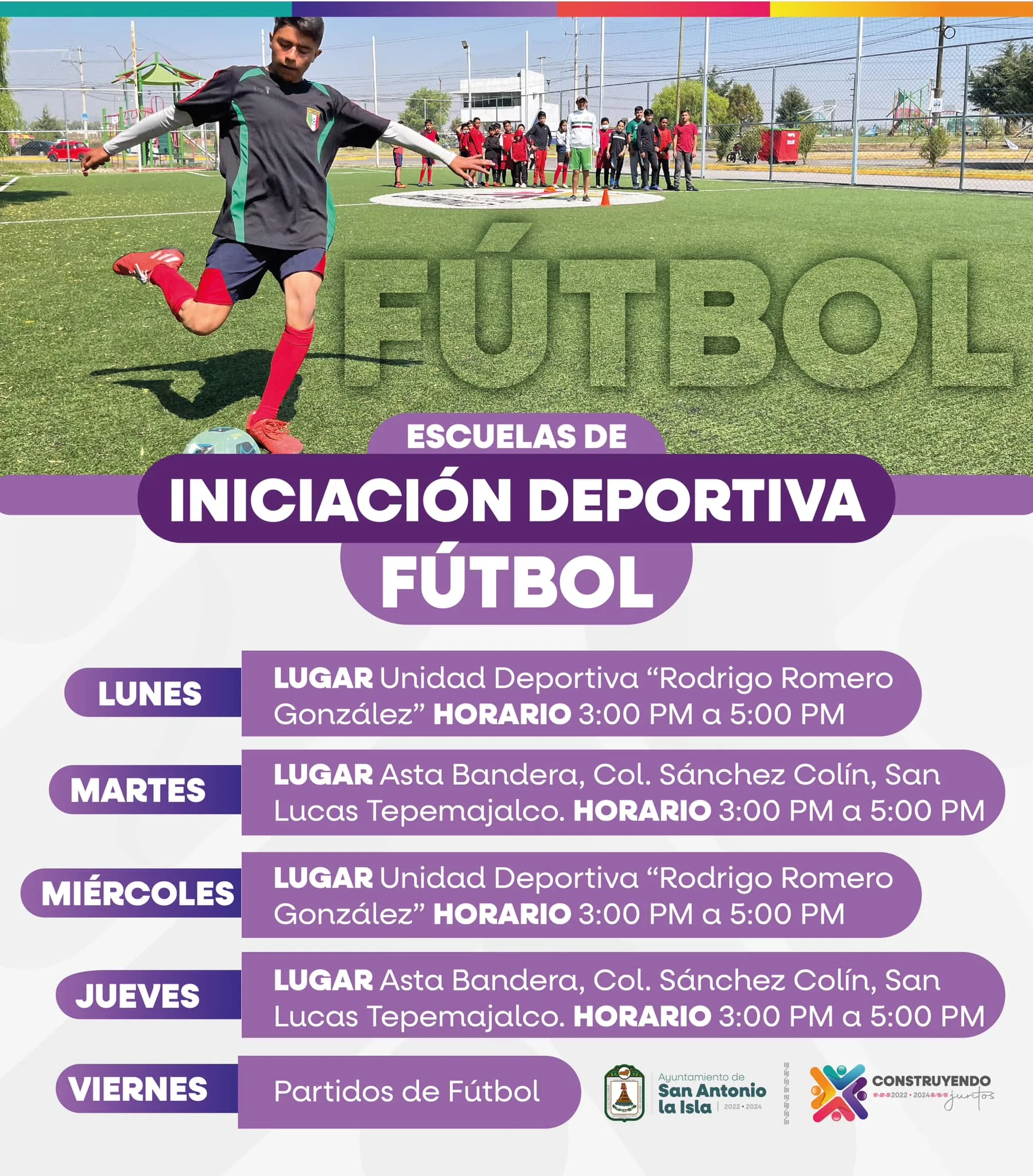 Deporte Iniciamos inscripciones para nuestras escuelitas de deporte acude jpg