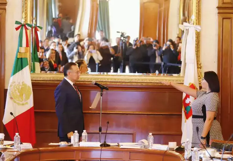 Durante la 30a Sesion Ordinaria de Cabildo tomamos protesta a jpg