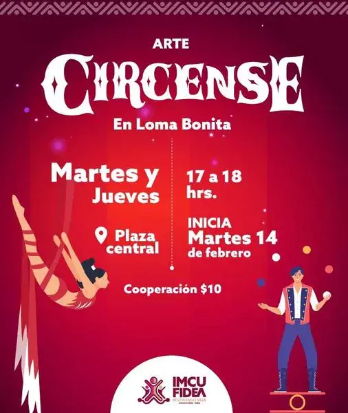 EN LOMA BONITA CLASES DE ARTE CIRCENSE jpg