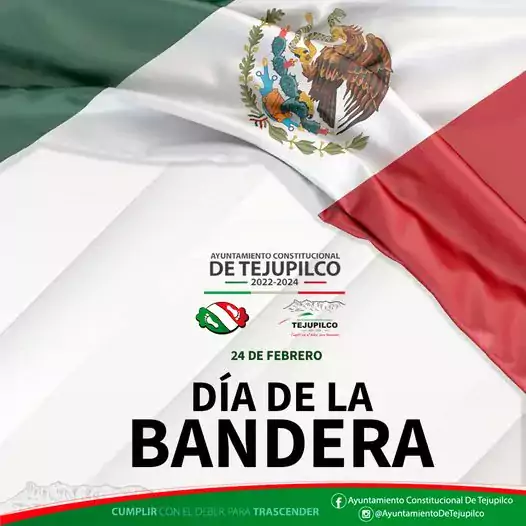 Efemeride La Bandera de Mexico es el simbolo mas jpg