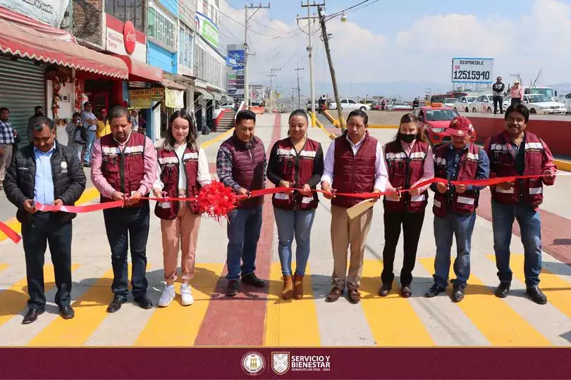 El Ayuntamiento de Xonacatlan inauguro la calle lateral de la jpg