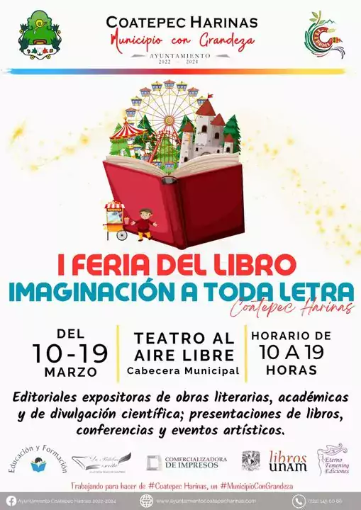 El Ayuntamiento te invita a nuestra primera FeriaDelLibro Imaginacion a jpg