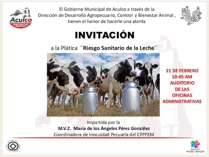 El Gobierno Municipal de Aculco invita productores de leche quesos jpg