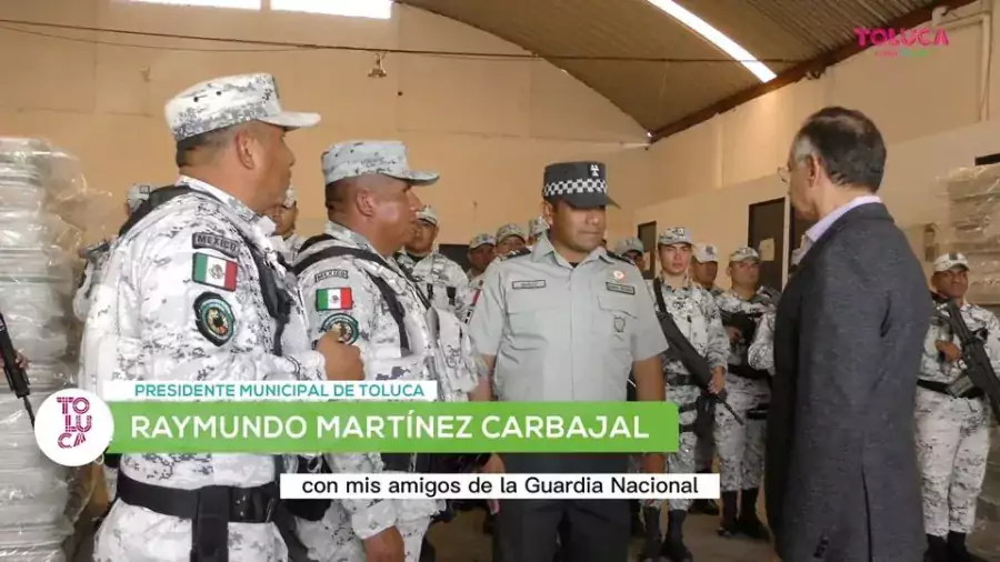 En agradecimiento a la Guardia Nacional por ayudarnos a salvaguardar jpg