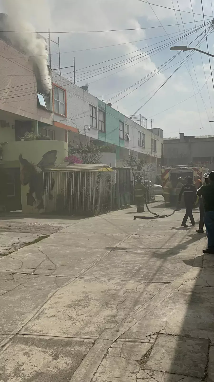 En estos momentos la Coordinacion de Proteccion Civil y Bomberos jpg