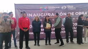 EnVivo Acompananos a la inauguracion de la obra de Construccion