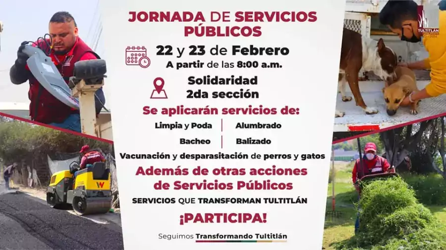 Es hoy es hoy Jornada de Servicios Publicos en Solidaridad jpg